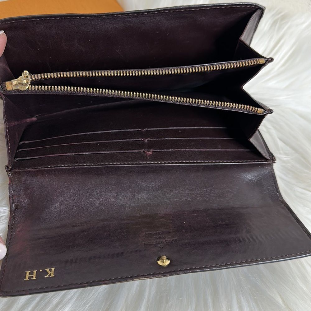 💯Authentic Louis Vuitton Vernis Bifold Long Wallet🍀 - Picture 6 of 16